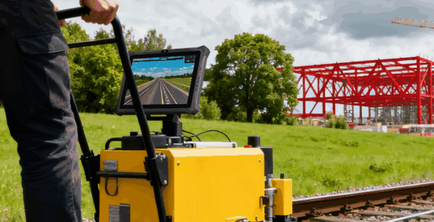 EM-I20A: Alimentando a Topografia Ferroviária Digital com Precisão e Confiabilidade