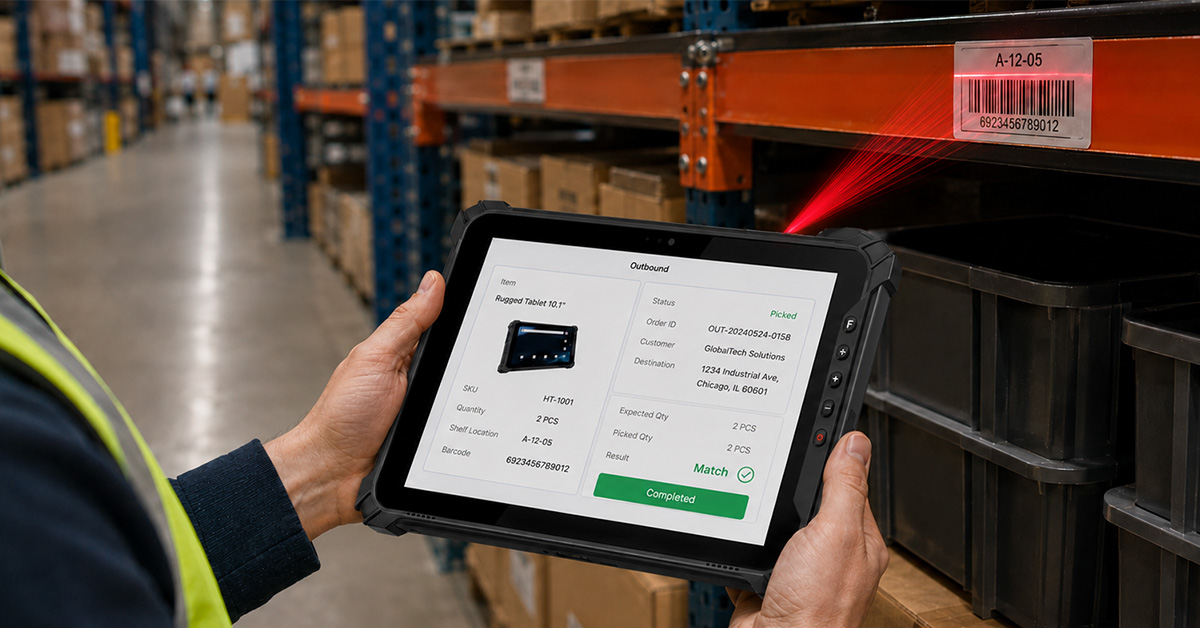 Melhor Tablet robusto para Field Service & Logística